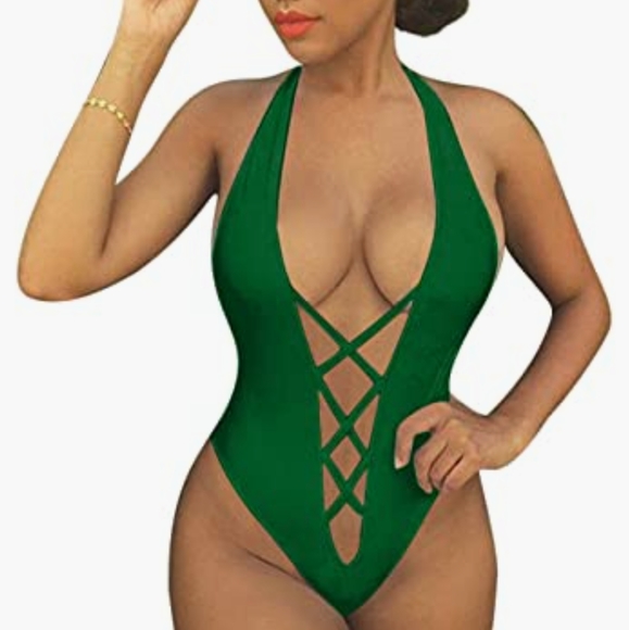 Sexy one-piece bathing suit - Picture 2 of 6